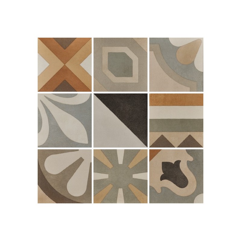 CEMENTINE BOHO MIX 20X20 REKTIFIZIERT  Ceramica Fioranese CMB20DM