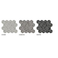 I COCCI CENERE HYDRO EXA 30X30 - FIORANESE CERAMICA IC3MS2R