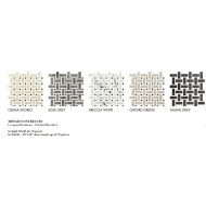 MARMOREA2 AMANI GREY 30X30 MOSAIK INTRECCIO - FIORANESE CERAMICA MM8MS4L