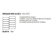 BLENDSTONE MOSAIK  MIX 36X37 NATURALE RT - COEM 0BLMS1R COEM - 1