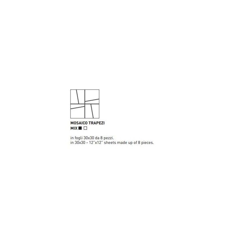 LAGOS LIGHT GREY MOSAIC  MIX TRAPEZI - COEM 0OS3MS3 COEM - 1