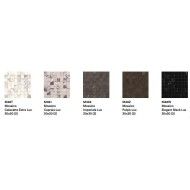 ALLMARBLE ELEGANT BLACK 30X30  LUX MOSAICO - Marazzi M48W MARAZZI  - 1
