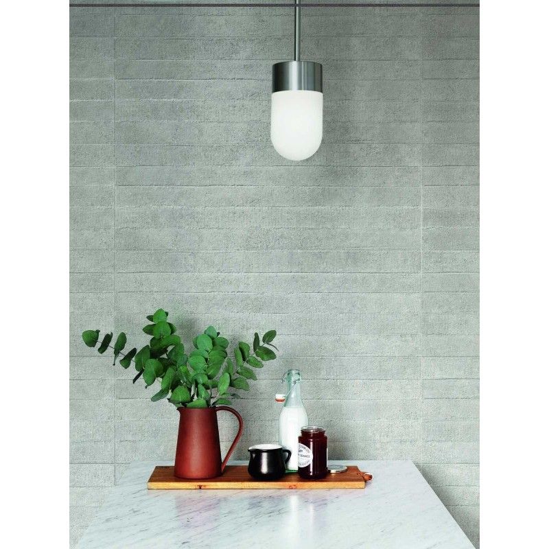 WORK GREY 30X90 STRUCTURE MOLD 3D - Marazzi M136 MARAZZI  - 1