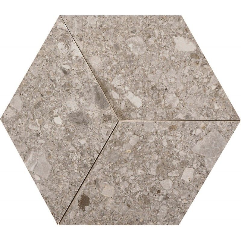 MYSTONE CEPPO DI GRE GREY MOSAIC 29X33,5 cm - MARAZZI  M0KL