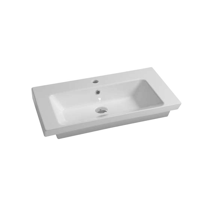 LAVABO APPOGGIO/SOSPESO 60 EDGE Disegno Ceramica ED06037101 DISEGNO CERAMICA - 1