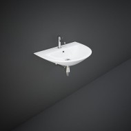 Lavabo Sospeso Ovale MORNING MORWB6501AWHA Bianco Alpino Rak Ceramics RAK CERAMICS - 1