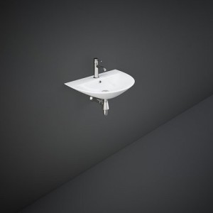 Ovales Wandwaschbecken Sensation  MORWB5001AWHA Weiss Alpino Rak Ceramics