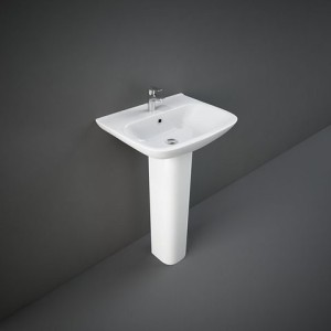 Lavabo ovale suspendu  Sensation   MORWB5001AWHA Blanc Alpino Rak Ceramics