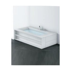 Sensual Bathtub in Corian 190x120 h61cm Hafro - Geromin