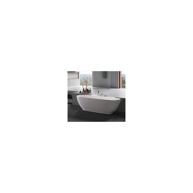 Calle  Ovales Bad in der Nische  165x73 h52cm   Hafro - Geromin