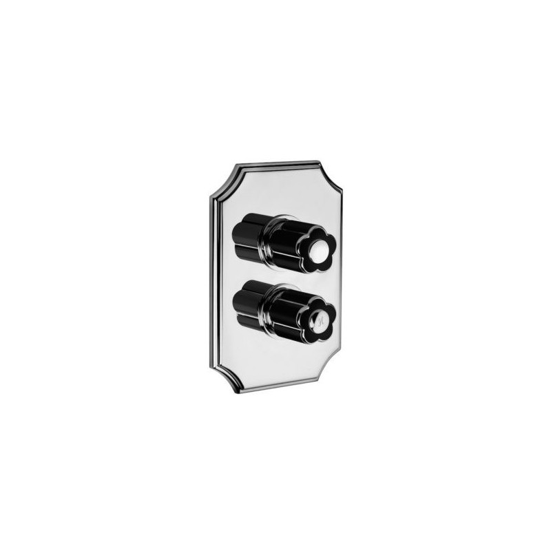 FLEUR NOIR Built-in thermostatic mixer 1/2" Chrome  Bongio 12544