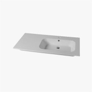 CONSOLE QUBO 121 SQUARE RIGHT  Disegno Ceramica