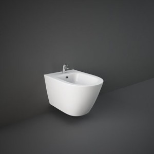 Bidet suspendu RESORT RIMLESS 52x36x32cmFIXATIONS CACHÉES   Rak Ceramics