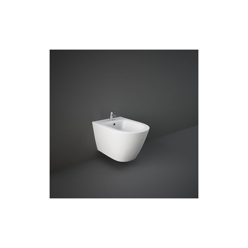HÅNGENDES BIDET RESORT RIMLESS 52x36x32cm VERSTECKTE BEFESTIGUNGEN  Rak Ceramics