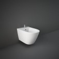 HÅNGENDES BIDET RESORT RIMLESS 52x36x32cm VERSTECKTE BEFESTIGUNGEN  Rak Ceramics