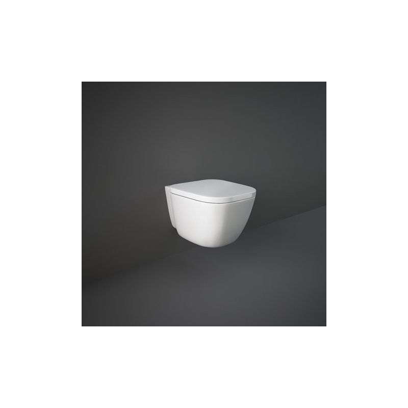 WC suspendu RIMLESS ONE 52x36,3x33cm FIXATIONS CACHÉES  Rak Ceramics