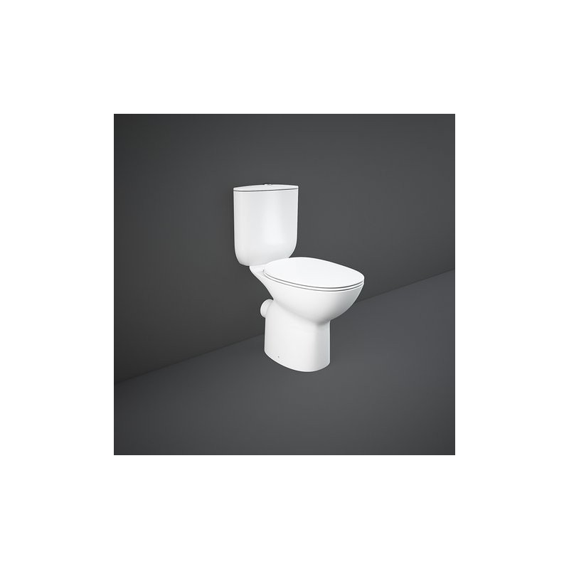 WC close-coupled RIMLESS 105X105cm Wall outlet  Rak Ceramics