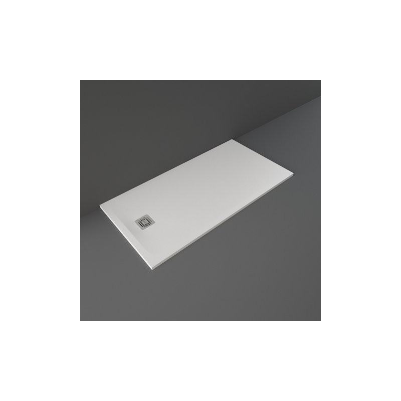 PIATTO DOCCIA FEELING IN RAKSOLID 160X80X3 cm  WHITE  Rak Ceramics