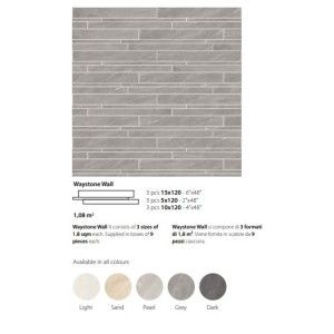WAYSTONE WALL LIGHT MOD.1,08 cm  - Ceramica Sant'Agostino CSAWWYLI06 CERAMICA SANT'AGOSTINO - 1