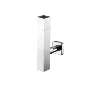 GSG Quadratischer Siphon mit polierter Chromoberfläche für 1 ”1/4 Becken