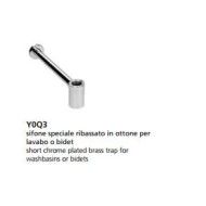 Special aesthetic lowered brass siphon HATRIA