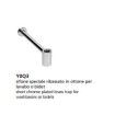 Special aesthetic lowered brass siphon HATRIA