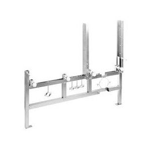Support spéciale 140 G-Full réversible droite / gauche pour murs de maçonnerie avec tube ondulé HATRIA