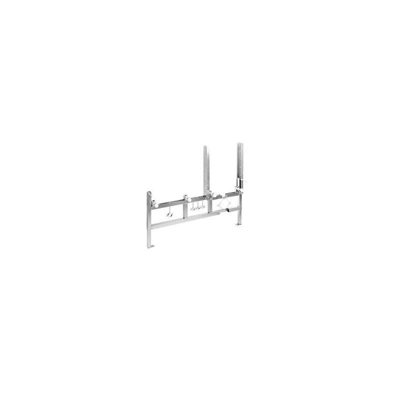 Special bracket 140 G-Full reversible right / left for masonry walls with corrugated pipe HATRIA