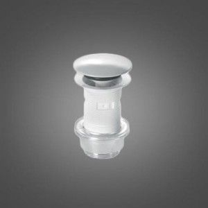 Poubelle Universelle 1 "1/4 en ABS 72mm avec capuchon Up & Down White HATRIA