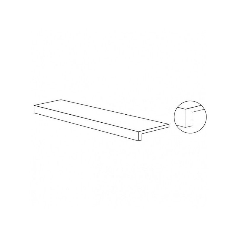 EPOQUE STUFE TOP WHITE REKTIFIZIERT 32X120X4,5 - CERAMICA ITALIANA ARIANA DESVRES ARIANA - 1