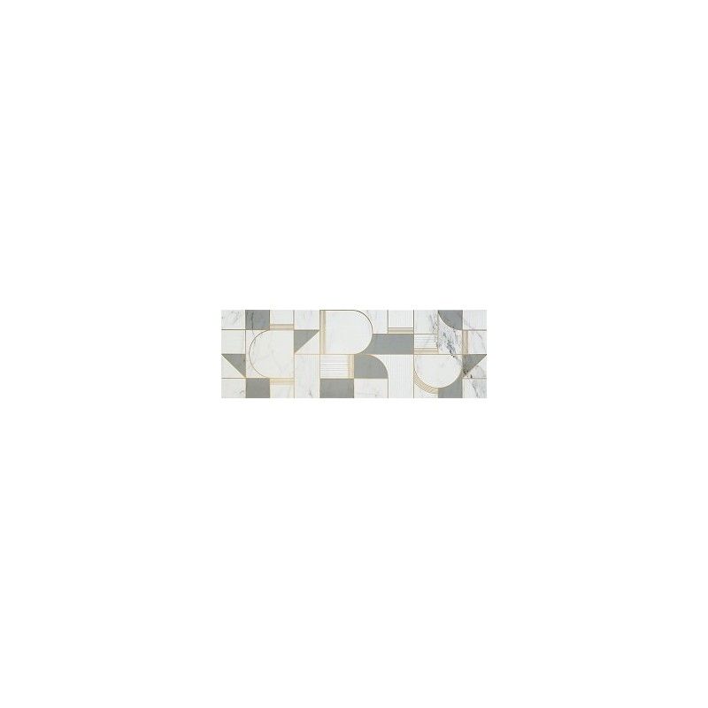 ALLMARBLE WALL STATUARIO DEKOR CLUB 40X120  - MARAZZI M8T3 MARAZZI  - 1
