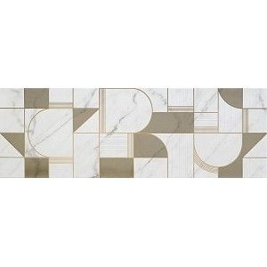 ALLMARBLE WALL GOLDEN WHITE WALL DECORATION 40X120 CLUB- MARAZZI M8T5 MARAZZI  - 1