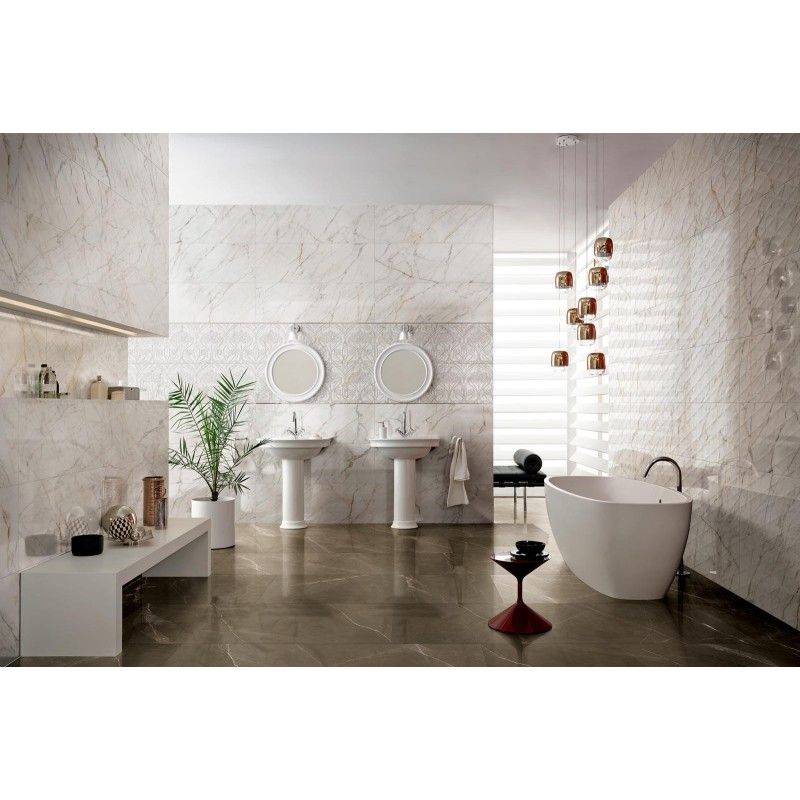 ALLMARBLE WALL GOLDEN WHITE SATINEE 40X120 - MARAZZI M6JS MARAZZI  - 1