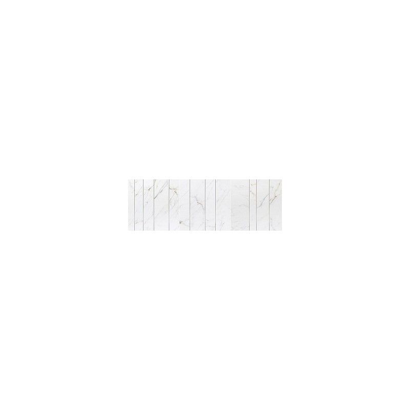 MAGNIFICA STRIP MOSAIK METALEINSATZ  CALACATTA 60X180 GOLD- MARAZZI M8FN MARAZZI  - 1