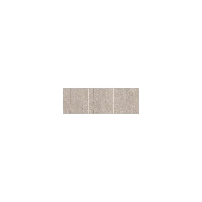 MAGNIFICA STRIP MOSAIC METAL INSERT  LIMESTONE 60X180 TAUPE- MARAZZI M8FQ MARAZZI  - 1
