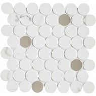 MAGNIFICA STATUARIO MOSAIK CIRCLE 31X31 - MARAZZI M8FT MARAZZI  - 1