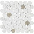 MAGNIFICA STATUARIO MOSAIK CIRCLE 31X31 - MARAZZI M8FT MARAZZI  - 1