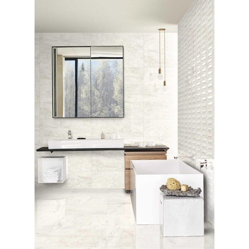 IMPERIALE BIANCO 58X58 GLOSSY - RAGNO R72W RAGNO  - 1