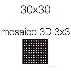 ETOILE CREME MOSAIQUE  3D MIX 3X3 - REX 761841 FLORIM LUXURY DESIGN - 1