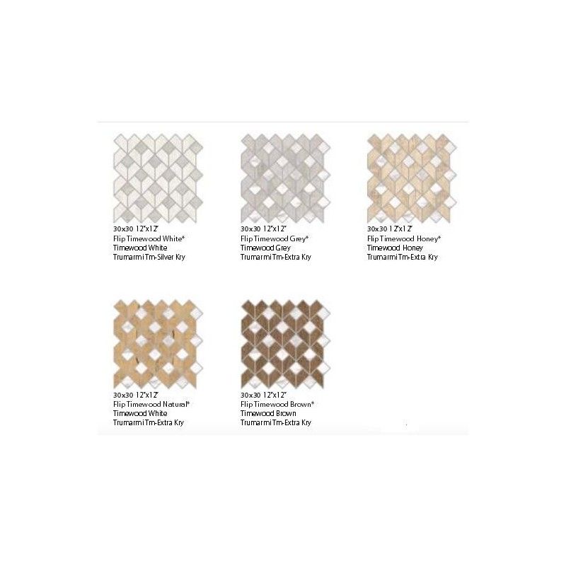 FLIP 29X29 TIMEWOOD BROWN - Ceramica Sant'Agostino CSAFTWBR28