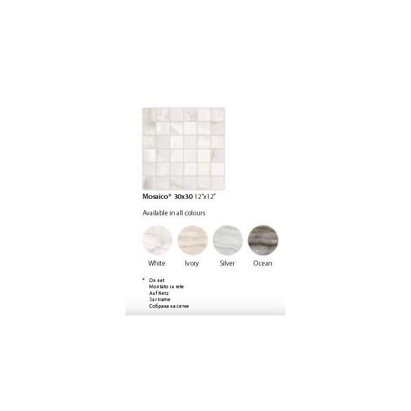 TRUMARMI MOSAIC 30X30 TM-SILVER - Ceramica Sant'Agostino CSAMTMSI30