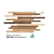ARTWOOD MOSAICO BACCHETTE MULTICOLOR 30x40 - NOVABELL AWD106K NOVABELL - 1
