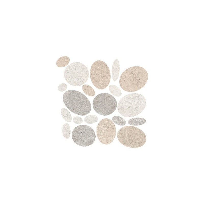 ASPEN MOSAIC SASSI MIX CHIARO 30X30 - NOVABELL APN481N NOVABELL - 1