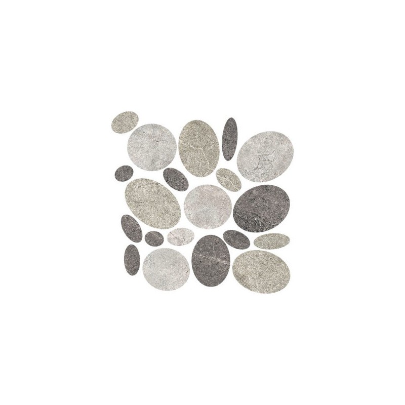 ASPEN MOSAIC SASSI MIX SCURO 30X30 - NOVABELL APN721N NOVABELL - 1