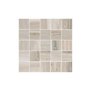 FLOW GREIGE MOSAIQUE 5X5 NATUREL RECTIFIE - COEM SK0MS5R COEM - 1