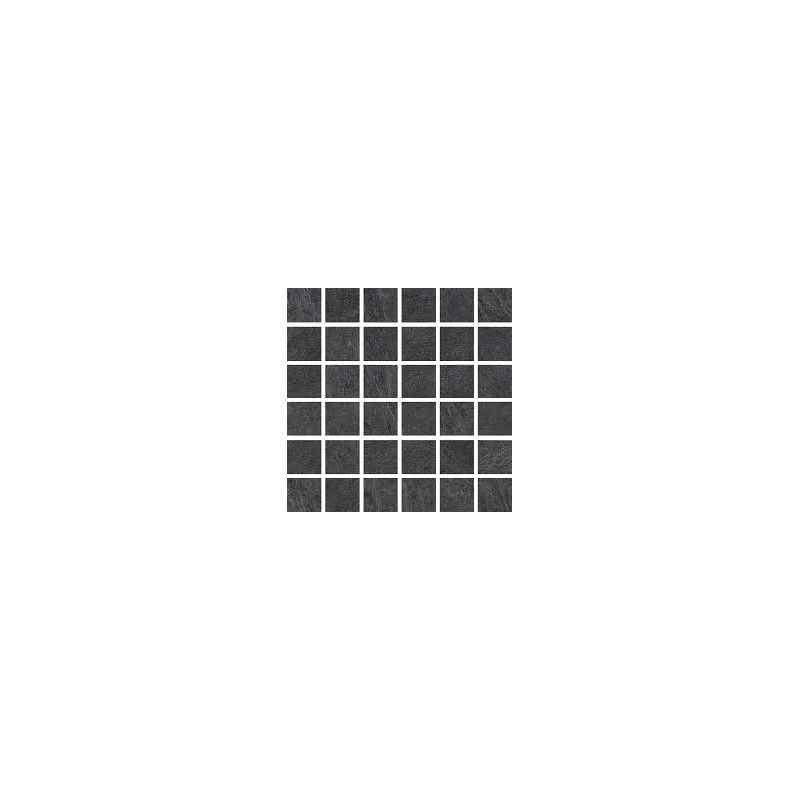 FLOW DARK GREY MOSAICO 5X5 LUCIDATO RETTIFICATO - COEM SK7MS5L COEM - 1