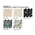 SOUND OF MARBLES SCREZIATO VIVACE MOSAIQUE EXA - FIORANESE CERAMICHE M49MS1L FIORANESE CERAMICHE - 1