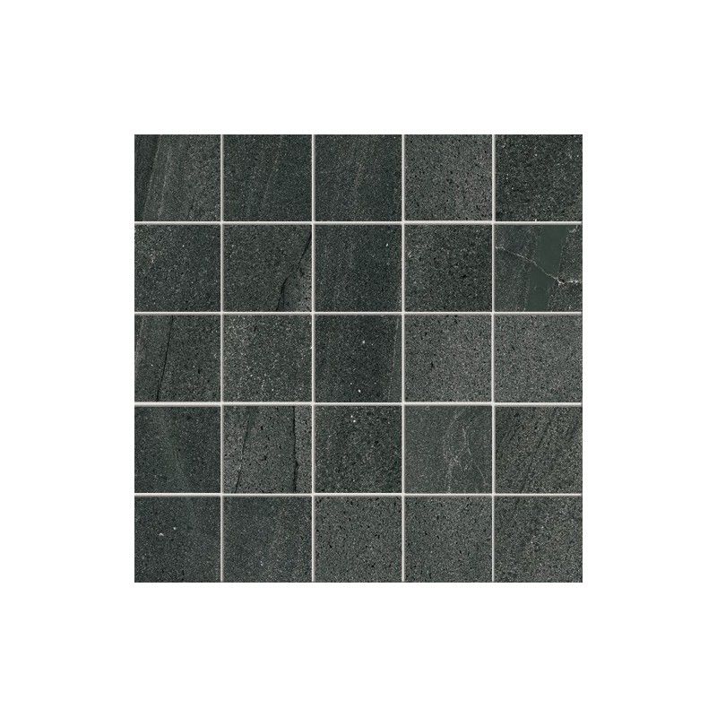 Pietra di Basalto nero Mosaic 5 R11 30X30 - Iris Ceramica 868579 IRIS CERAMICA - 1