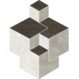 ATTILA MIX NATURALE MOSAICO CUBE 28,5X31,5 - APARICI APARICI CERAMICA - 1