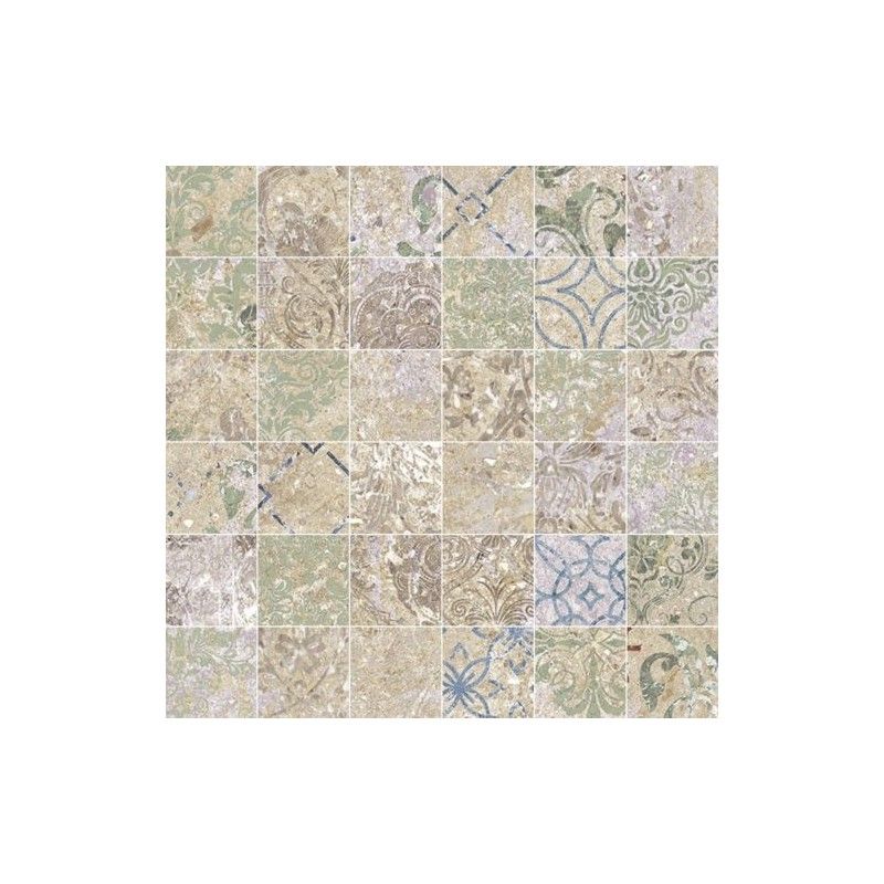 BOHEMIAN BLUE MOSAIC 2,5X2,5 29,75X29,75/ - APARICI APARICI CERAMICA - 1